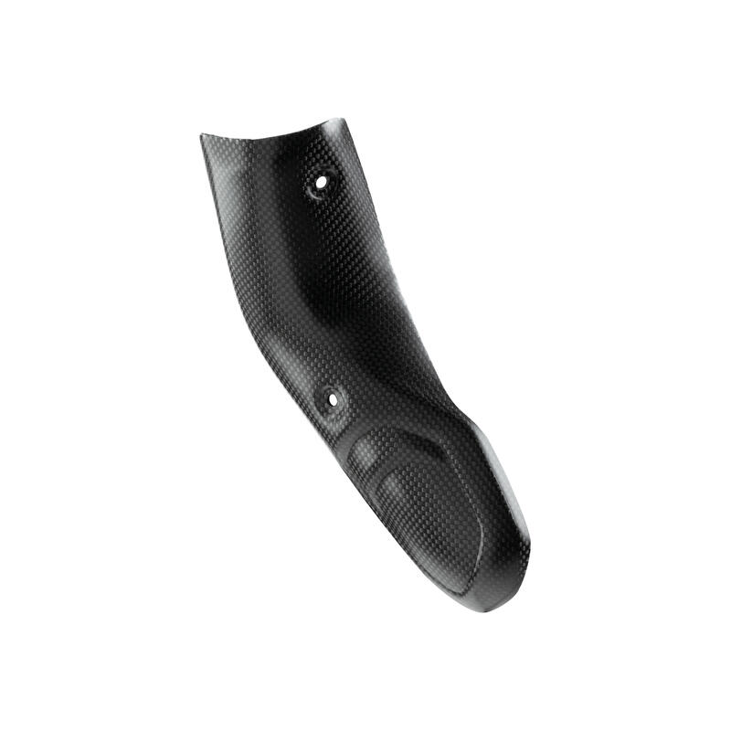 Protezione Inferiore Scarico Opaco per Ducati NeroA1