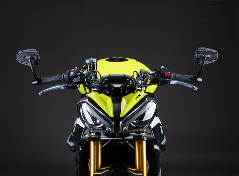 Kit Leve ( Freno + Frizione ) Magnesio/Alluminio per Triumph Nero