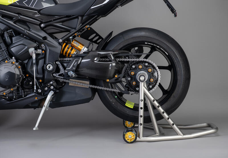 Cavalletto Monobraccio In Acciaio Inox Tubolare Nero