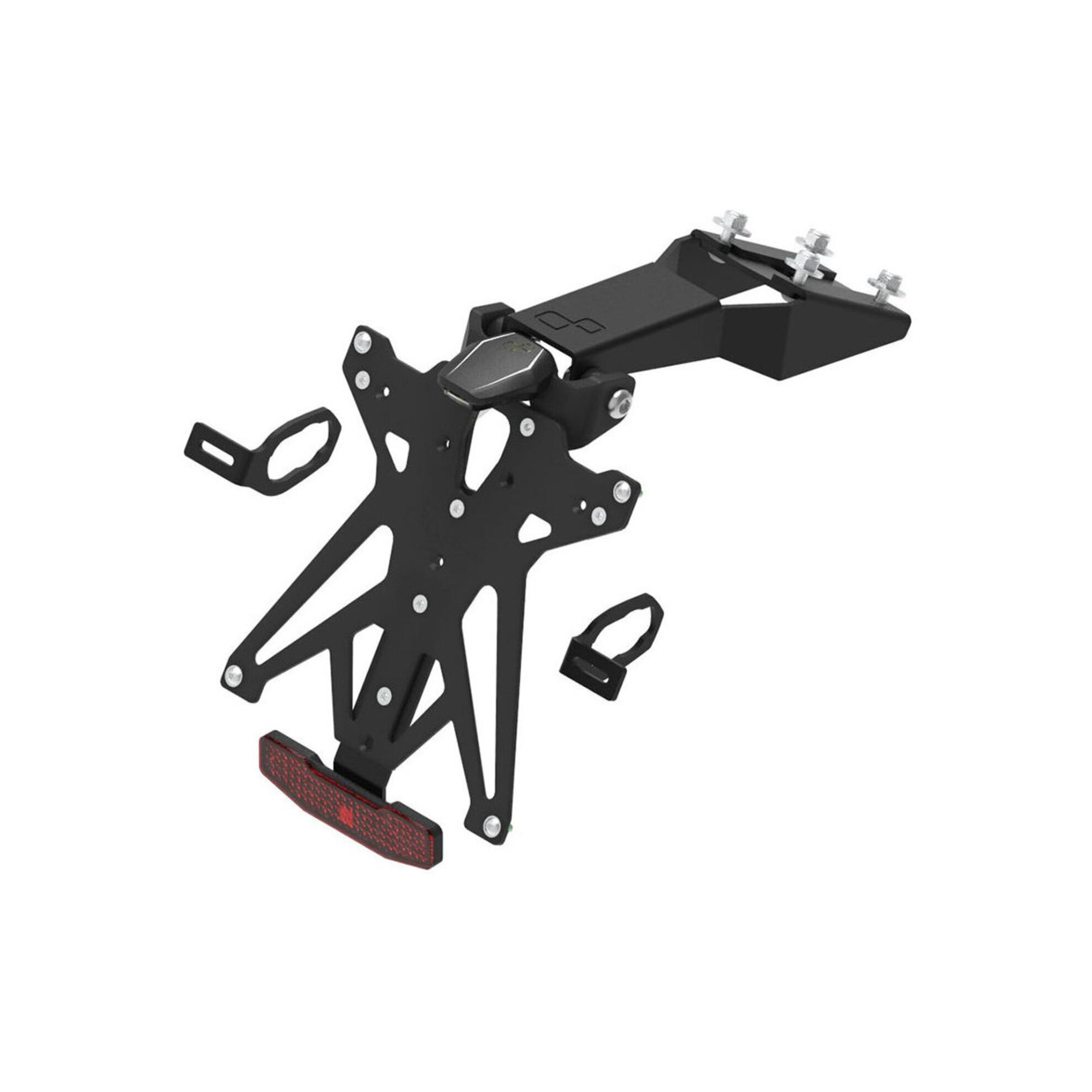 hatake2★ Kit Portatarga Regolabile per Kawasaki | Lightech