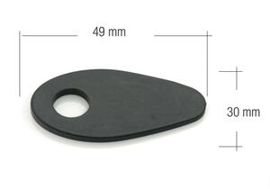 Plaque X Direction Indicator Honda 4 Pz Lightech