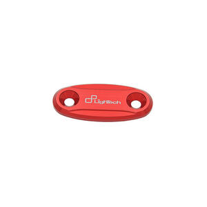 Pair Mirror Block-Off Plates for Honda, Kawasaki Lightech