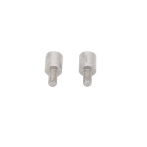 Mirrors Adaptors Kit With Thread  (From M10 X 1.25 Female To M8 X 1.25 Male R + L) Lightech