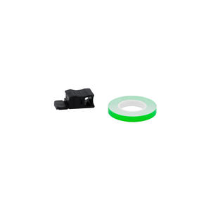 Wheel Stickers - Green Fluo Lightech