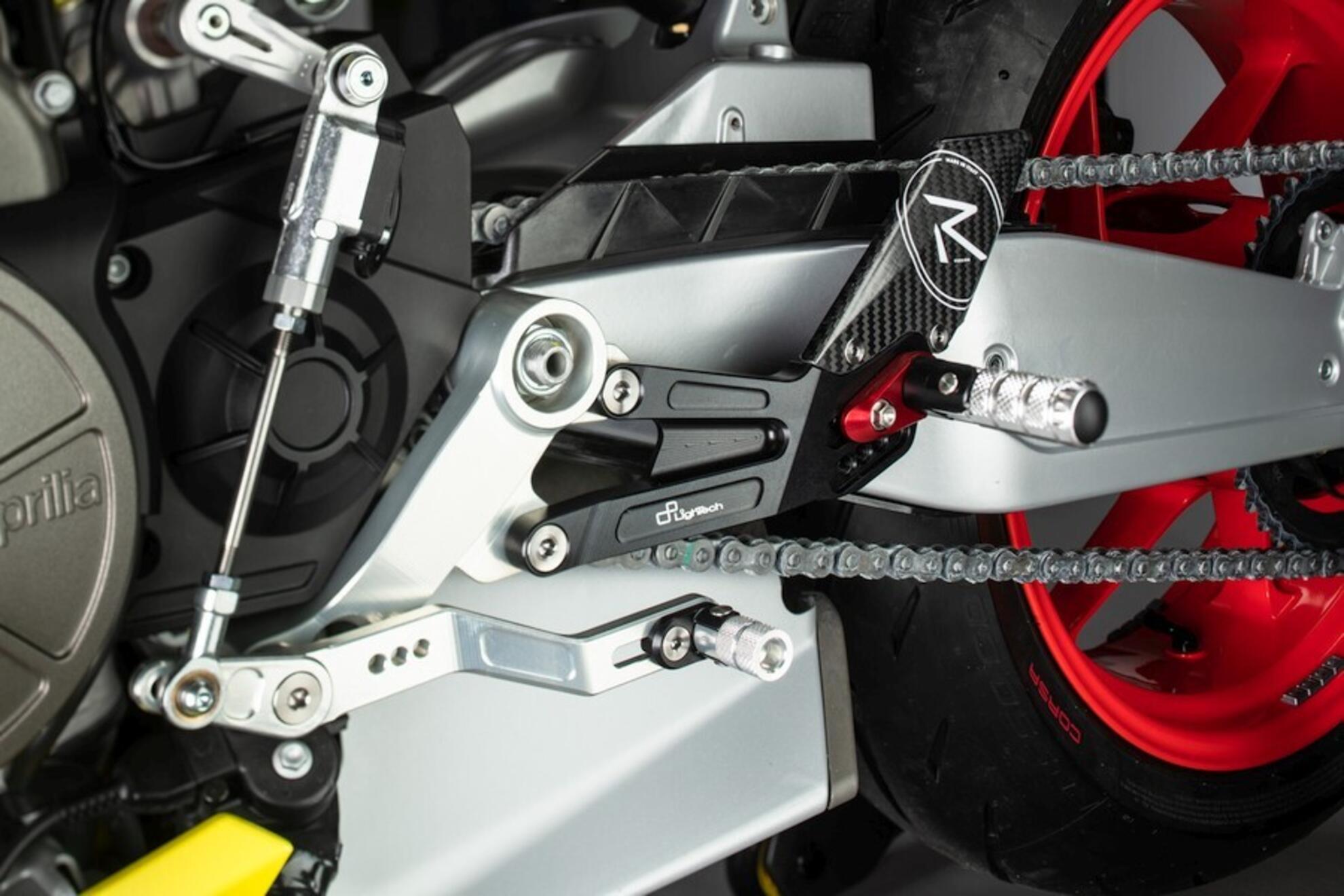 R Version Rear Sets for Aprilia | Lightech