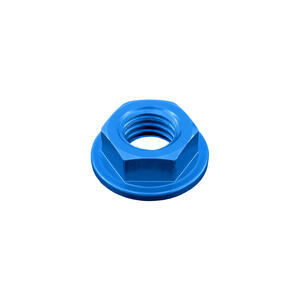 Nut With Washer M4 Blue