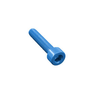 Socket Head Ergal Cl 001 M4 L. 10 Blue