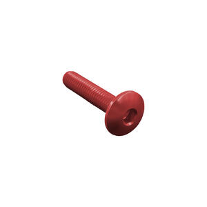 Button Head Ergal Cl 002 M4 L. 10 Head Ø10  Ergal (7075 T6) <p>Rosso</p>