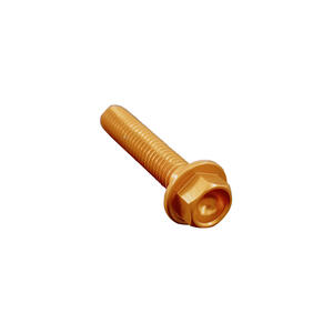 Hexagonal Head Ergal Cl 004 M10 X 1,25 L. 15 Gold