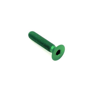 Flat Head Ergal Cl 005 M4 L. 10 Green