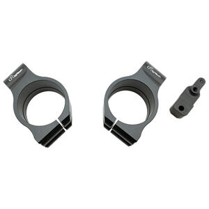 Coppia Bracciali Manubrio Avanzati con Supporto A/S per Ducati <p>Nero</p>