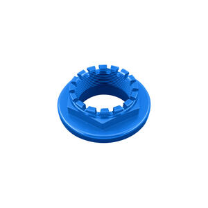 Special Nut38 X 1,50 Ergal for Ducati Blue