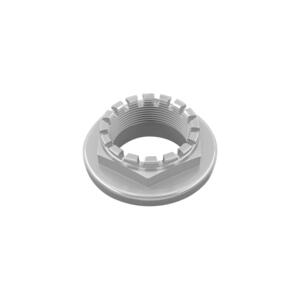 Special Nut38 X 1,50 Ergal for Ducati Silver