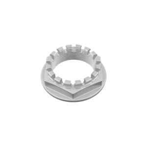 Special Nut33 X 1,50 Ergal for Ducati Silver