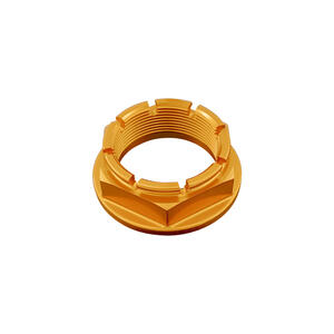 Special Nut38 X 1,5 Ergal for Triumph, Ducati Gold