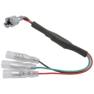 Plugs Kit For Turn Signals Suzuki +Yamaha With Resistors Honda (3 pin ) <p>Nero</p>