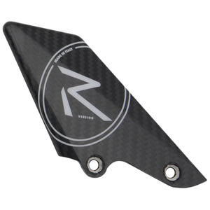 Heel Guard - Brake Side- White Logo <p>Nero</p>