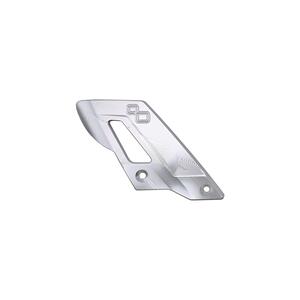 Aluminium Heel Guard Left Side Silver