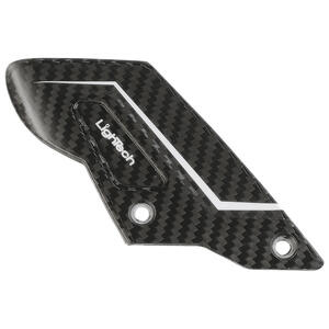Carbon heel guard on the brake side <p>Nero</p>