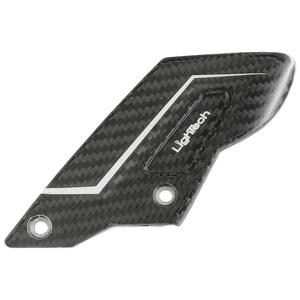 Carbon heel guard on gear side <p>Nero</p>