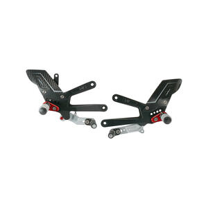 R Version Rear Sets for Ducati <p>Nero</p>