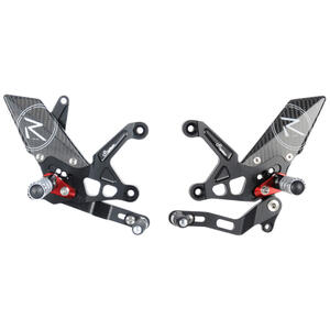 Ajustable Rear Sets - "R" Version for Kawasaki <p>Nero</p>