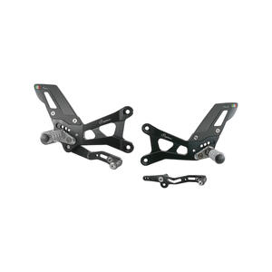 Adjustable Rear Sets With Fixed Foot Pegs for Yamaha <p>Nero</p>