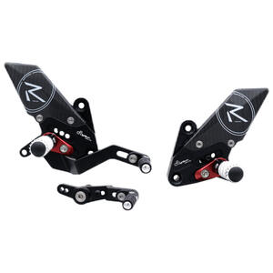 Pedane Regolabili R Version per Yamaha <p>Nero</p>