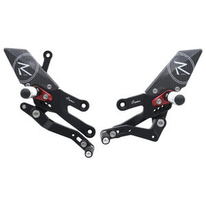 Pedane Regolabili - "R" Version per Yamaha <p>Nero</p>