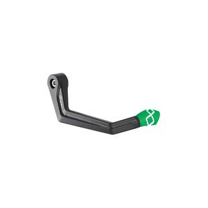 Aluminium Brake Lever Guard - Axle Base 148 mm / Anodized Guard end Green