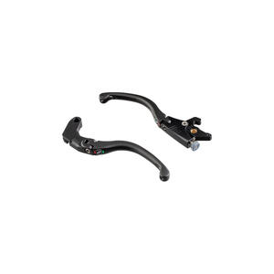 Magnesium/Aluminium Levers Kit (Brake & Clutch) for Honda <p>Nero</p>