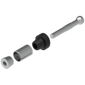 Kit Adattatore Protezione Leva Diam. 16-17.5 per Ducati, Mv Agusta, Suzuki, Triumph <p>Nero</p>