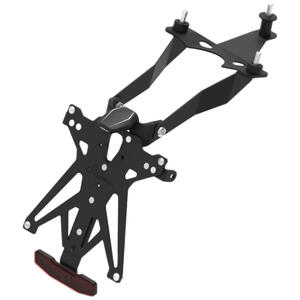 Kit Porta Targa Regolabile per Fantic <p>Nero</p>