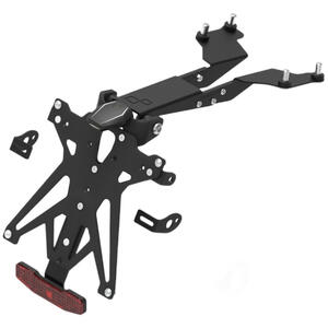 Kit Portatarga Regolabile per Husqvarna <p>Nero</p>