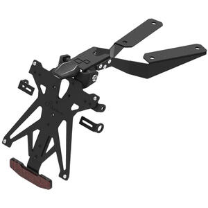 Kit Porta Targa Regolabile per Morini <p>Nero</p>