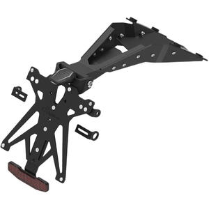 Kit Porta Targa Regolabile per QJ Motor <p>Nero</p>