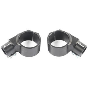 Bracciali Manubrio Ø53 - Offset 20mm Inclinazione 10° per Ducati <p>Nero</p>