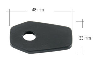 Plaque X Direction Indicator Suzuki 4pz <p>Nero</p>