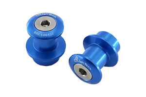 Swing Arm Spools M10 Pitch 1.25 for CFMoto, Kawasaki Blue