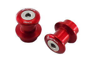Swing Arm Spools M10 Pitch 1.25 for CFMoto, Kawasaki <p>Rosso</p>