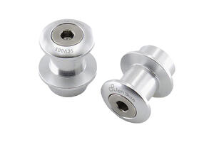 Swing Arm Spools M10 Pitch 1.25 for CFMoto, Kawasaki Silver