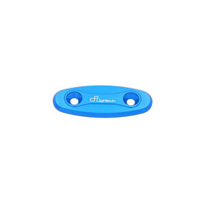 Pair Mirror Block-Off Plates for Suzuki Blue