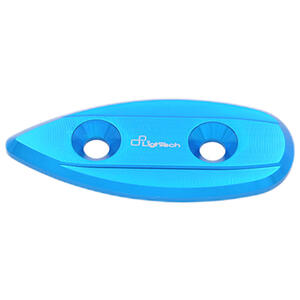 Coppia Tappi Sede Specchio per Yamaha Blu