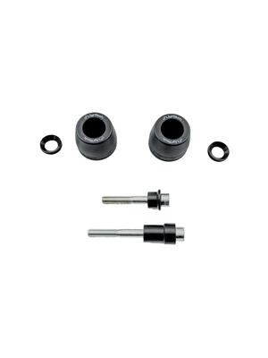 Shock-Absorbing Frame Sliders Kit for Bmw <p>Nero</p>