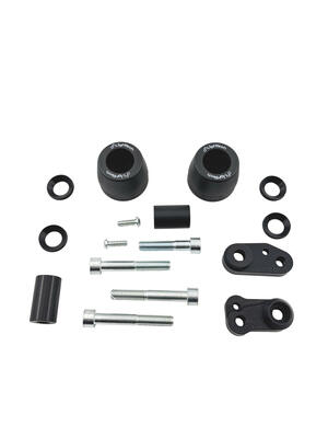 Kit Protezioni Telaio Ammortizzate per Kawasaki <p>Nero</p>