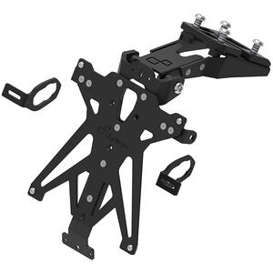 Adjustable License Plate Holder for Kawasaki <p>Nero</p>