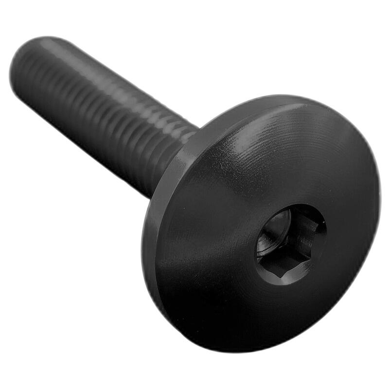 Button Head Ergal Cl 003 M8 L. 40 Head Ø22  Ergal (7075 T6) Nero