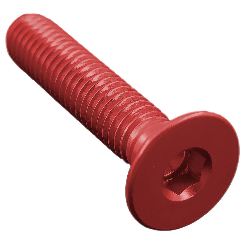 Flat Head Ergal Cl 005 M8 L. 20 Rosso