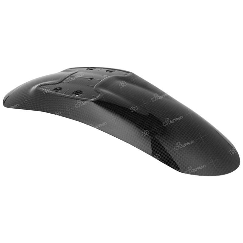 Carbon Front Mudguard With Upper Fitment - Matt for Bmw NeroA1