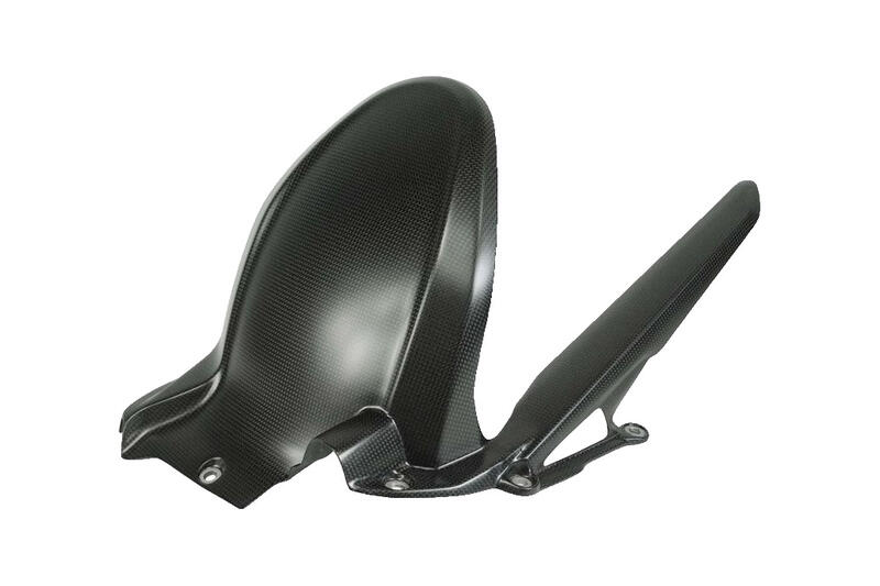 Carbon Rear Mudguard for Ducati Lucido